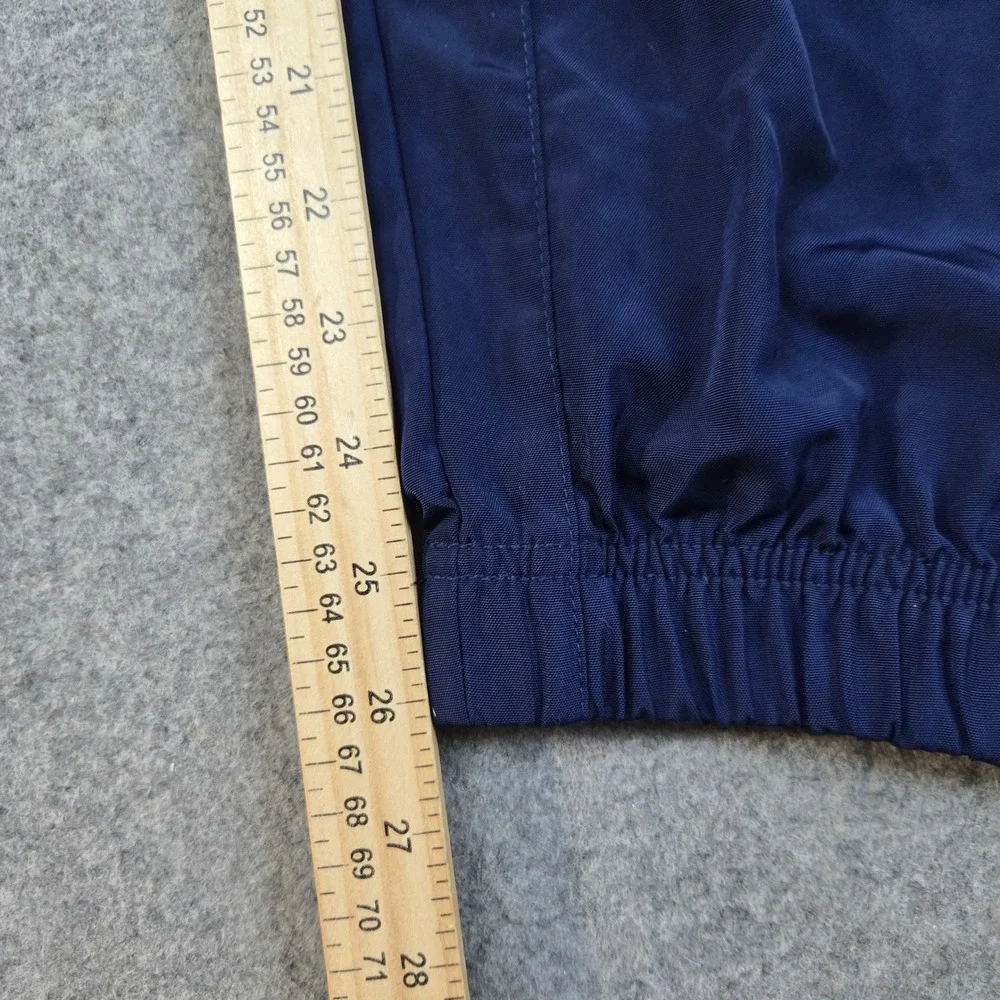 Nike‎ Track Pants Mens Medium Navy Blue Swoosh Logo Cuffed Joggers Sportswear